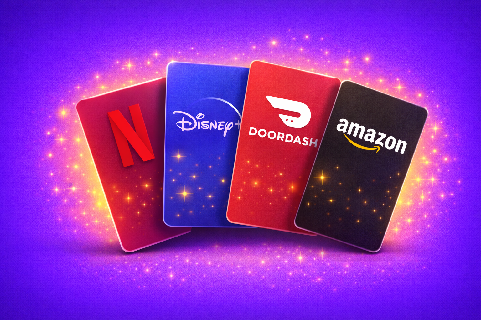 Redeem gift cards
